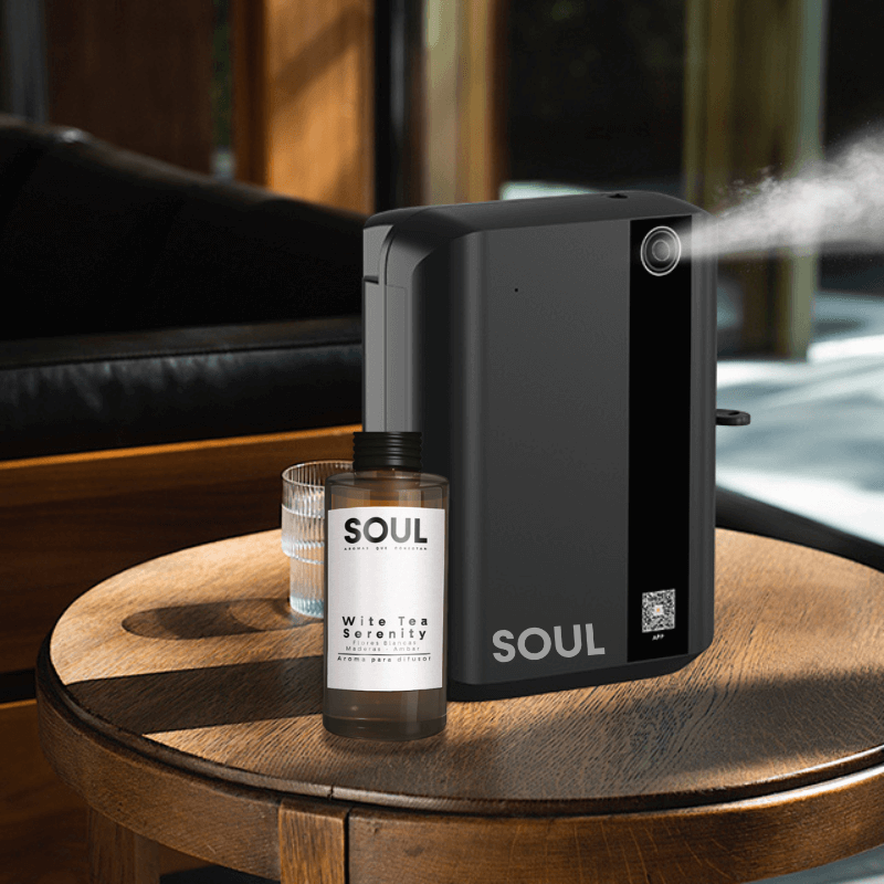 Difusor Breeze 500m3 WiFi + Aroma Gratis (Black)