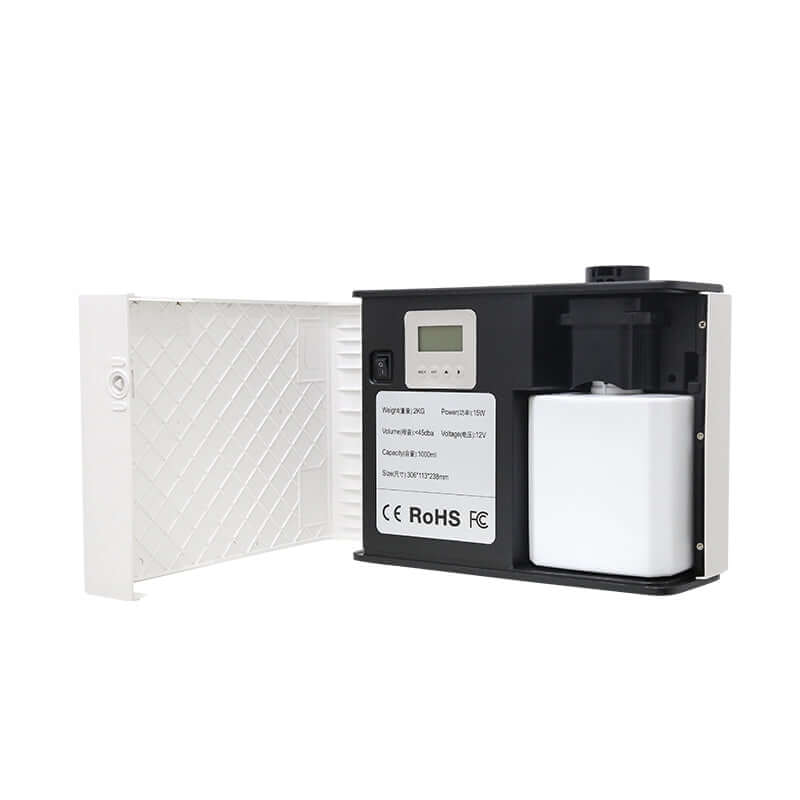 Difusor Solstice 3,500m3 + Aroma Gratis (Blanco)