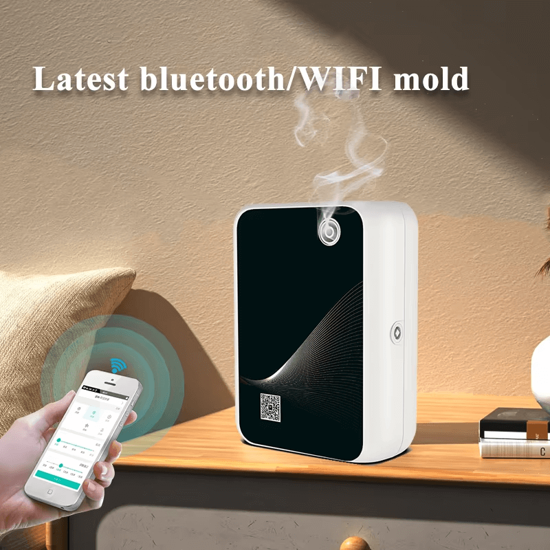 Difusor One 125m3 WiFi - BT + Aroma Gratis  (Black)