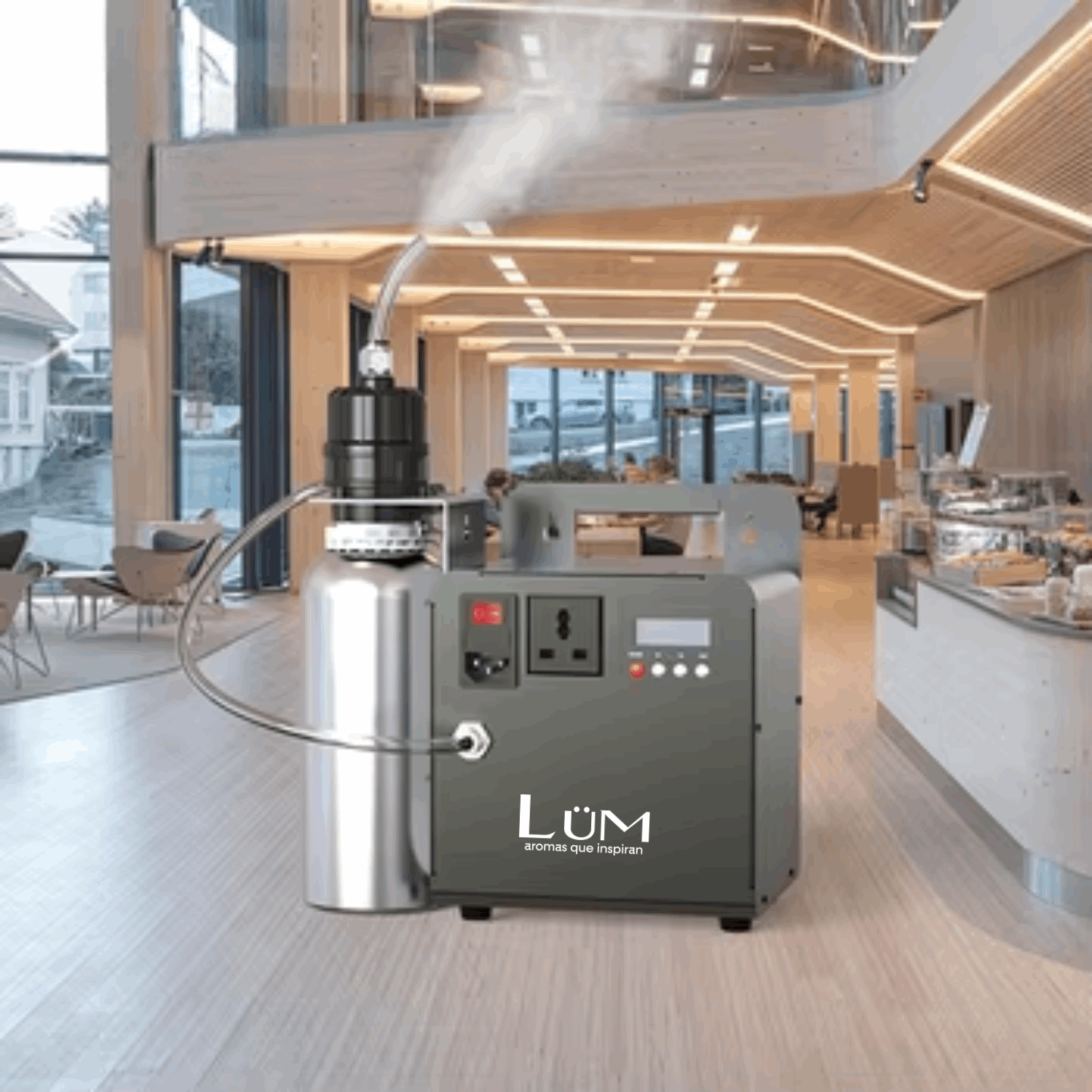 Difusor LÜM-Air  7,000m3 BT - HVAC + Aroma Gratis