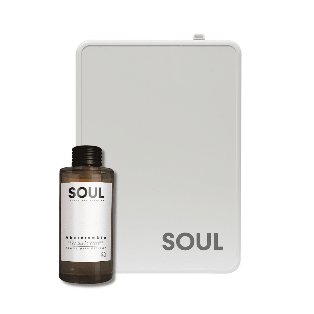 Difusor Soul Mist 180m3 + Aroma Gratis (Blanco)