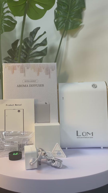 Difusor Deluxe 500m3 BT + Aroma Gratis (White)