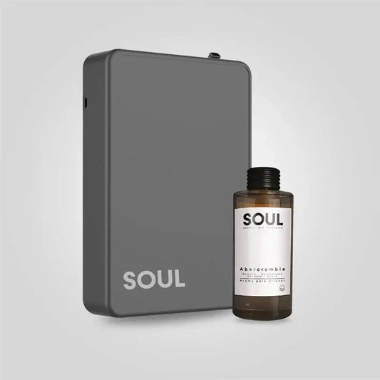 Difusor Soul Mist  180m3 + Aroma Gratis (Gris)