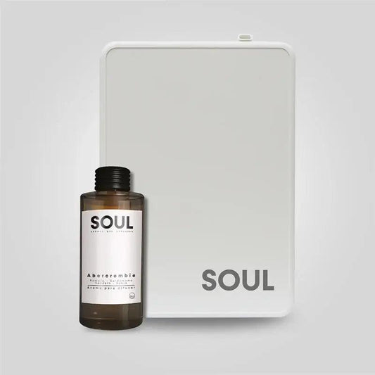 Difusor Soul Mist 180m3 + Aroma Gratis (Blanco)