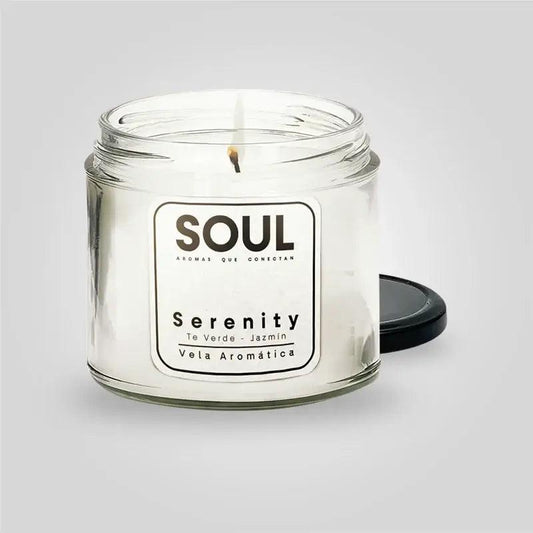 Vela Soul Serenity: Té Verde y Jazmín